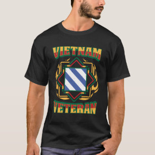 Derde Infanteriedivisie Derde ID Vietnam Veteraan T-shirt