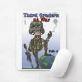 Derde klas in War Mousepad Muismat (Met muis)