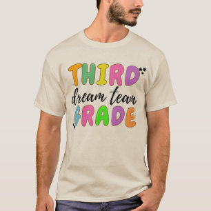 Derde klas leraar, Terug naar school, leraar team T-shirt