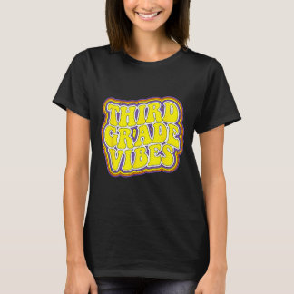 Derde Klas Sfeer Retro Terug Naar School Nieuw 3e T-shirt