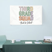 Derde klas Squad Teachers Kinder 3e klas Spandoek (Beurs)