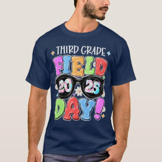 Derde klas veldedag plezierige dag 2025 School vel T-shirt