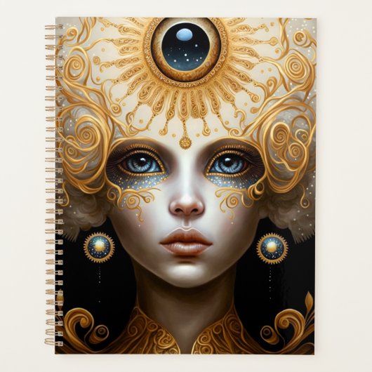 Derde kunst van Eye Goddess Fantasy Planner (Voorkant)