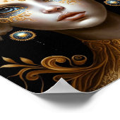 Derde kunst van Eye Goddess Fantasy Poster (Hoek)