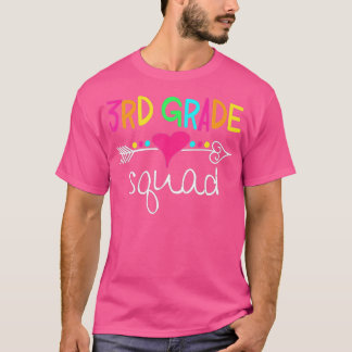 derde lerarenteam van het derde vak van het derde  t-shirt