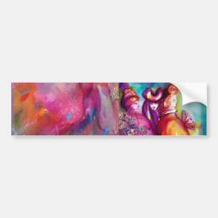DERDE MASK/Venetiaanse Masquerade Bumpersticker