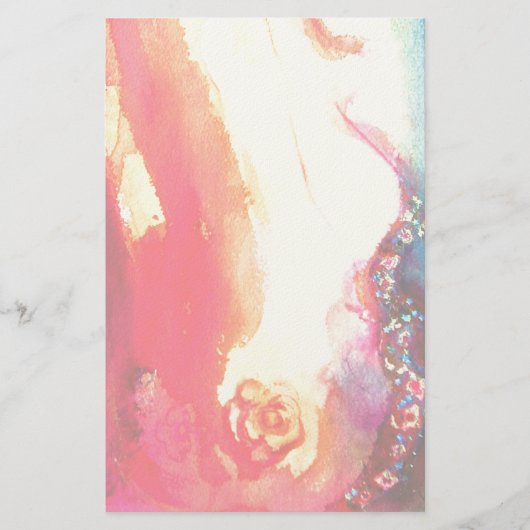 DERDE MASKdetails, viltpapier Briefpapier (Voorkant)