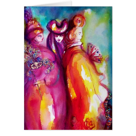 DERDE MASKER/VENTIETISCHE MASKERADE (Voorkant)