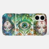 Derde ogen Case-Mate iPhone case (Achterkant (horizontaal))