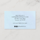 Derde ogen en handen Spiritueel Middelgroot Visite Visitekaartje (Achterkant)