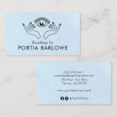 Derde ogen en handen Spiritueel Middelgroot Visite Visitekaartje (Voorkant / Achterkant)