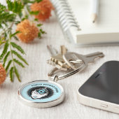 Derde ogen sleutelhanger (Zijkant)