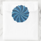 Derde oog Chakra Art #2 Vierkante Sticker (Tas)