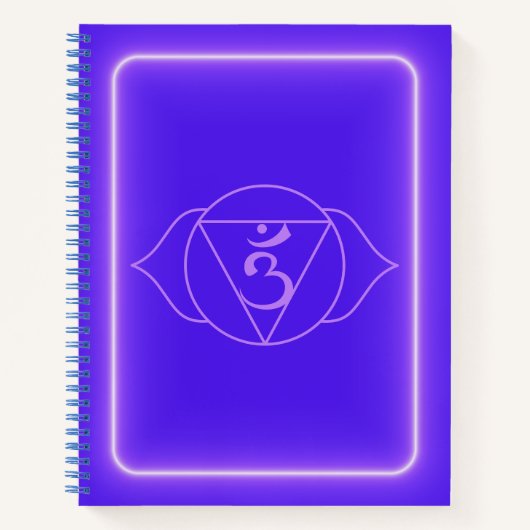Derde Oog Chakra Dagboek Notitieboek (Voorkant)