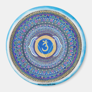 Derde oog Chakra Mandala magneet