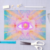 derde oog tissuepapier (Craft)