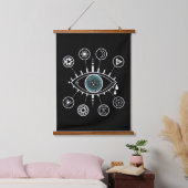 Derde oogschilkra met tapestry hangend wandkleed (Slaapkamer)