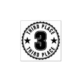 DERDE PLAATS PRIJS STEMPEL (Afrduk)