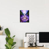 Derde Poster met Eye Chakra Goddess Fine Art/Print (Thuiskantoor)