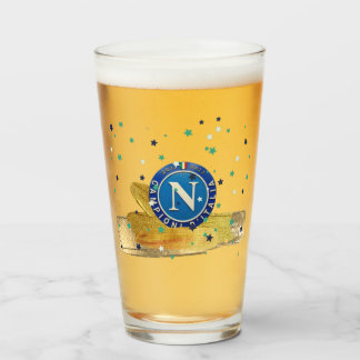 Derde Scudetto Napoli bierglas Glas