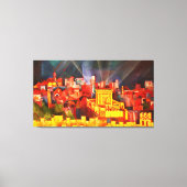 Derde Tempel Canvas Afdruk (Voorkant)