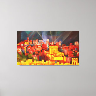Derde Tempel Canvas Afdruk