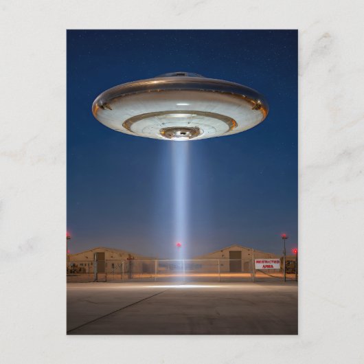 Derde type: Zone 51 Briefkaart (Voorkant)