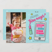 Derde verjaardag Foto van Threenager 3 Kaart (Voorkant / Achterkant)