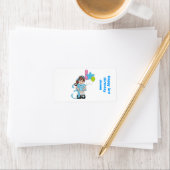 Derde Verjaardag Nugget Miniatuur Snoep Wrapper Etiket (Insitu)