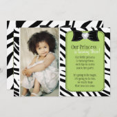 Derde verjaardag van de uitnodiging van de derde Z (Voorkant / Achterkant)