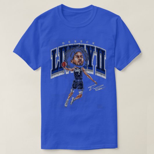 Dereck Lively II Dallas Toon T-shirt (Design voorkant)