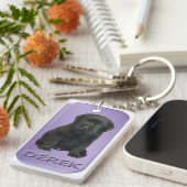 Derek Dog Label Sleutelhanger (Voorkant Rechts)