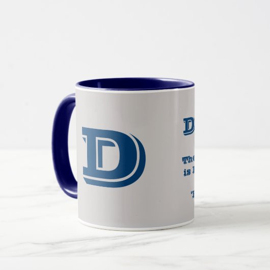 Derek Nom Mug (Devant gauche)