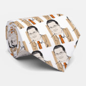 Derek Wallbank Bipartisan Stropdas (Opgerold)