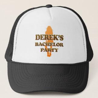 Derek's Bachelor Party Trucker Pet