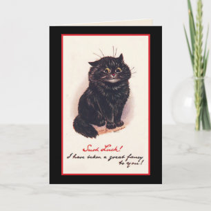 Dergelijk Geluk! Ik heb een grote luim aan u Feestdagen Kaart