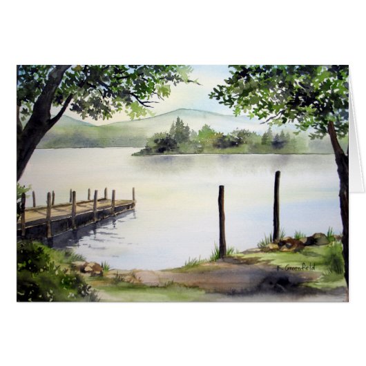 Dergone Water, Lake District, Angleterre (Devant horizontal)