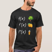Derivative Analysis Calculus Mathematics Math Teac T-shirt (Voorkant)