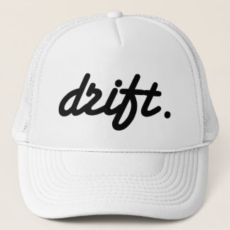 dérive. blanc de casquette