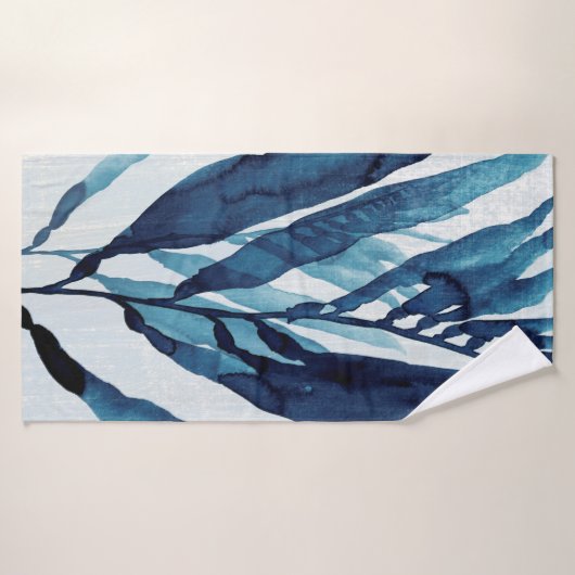 Dérive bleue I (Serviette de bain)
