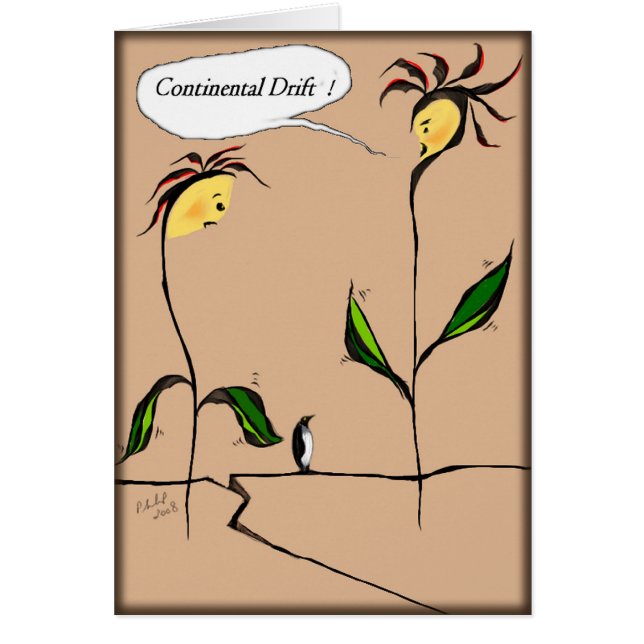 Dérive des continents (Devant)
