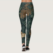 Dérive du cosmos de corail - Leggings (Dos)