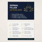 Dermal Filler  Visitekaartje (Voorkant /achterkant)