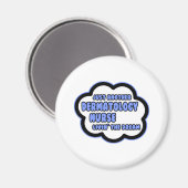 Dermatologieverpleegster.. Livin' The Dream Magneet (Voorkant / Achterkant)