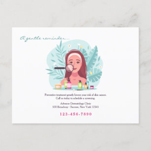 Dermatologist Reminder Briefkaart