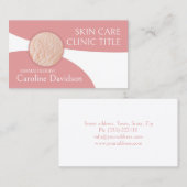 Dermatologue - Carte de visite de médecin de la pe (Devant / Derrière)