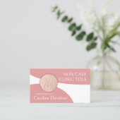 Dermatologue - Carte de visite de médecin de la pe (Debout devant)