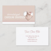 Dermatologue - Docteur en peau Carte cardiaque sim (Devant / Derrière)