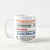 Dermatologue Funny Search Cadeau Mug (Gauche)