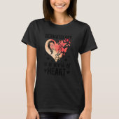 Dermatology Is A Work Of Heart Dermatologist T-shirt (Voorkant)